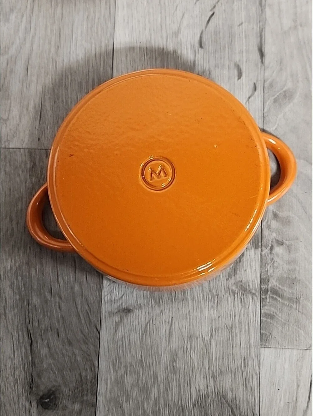Mario Batali by DANSK Mini Cast Iron Dutch Oven - Orange
